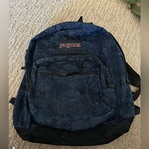 JANSPORT Floral denim pattern